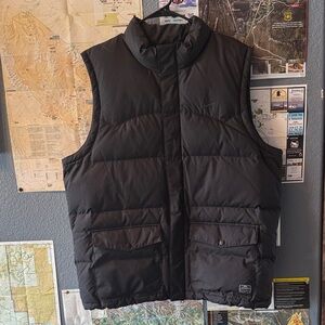 Nike Men's Black Down Vest - XL
